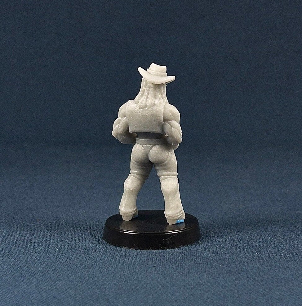 Orc Cowboy | Bae Victis | Vae Victis Miniatures | 32mm Scale | Monster | Resin Printed Tabletop RPG Figures | DND | 5E