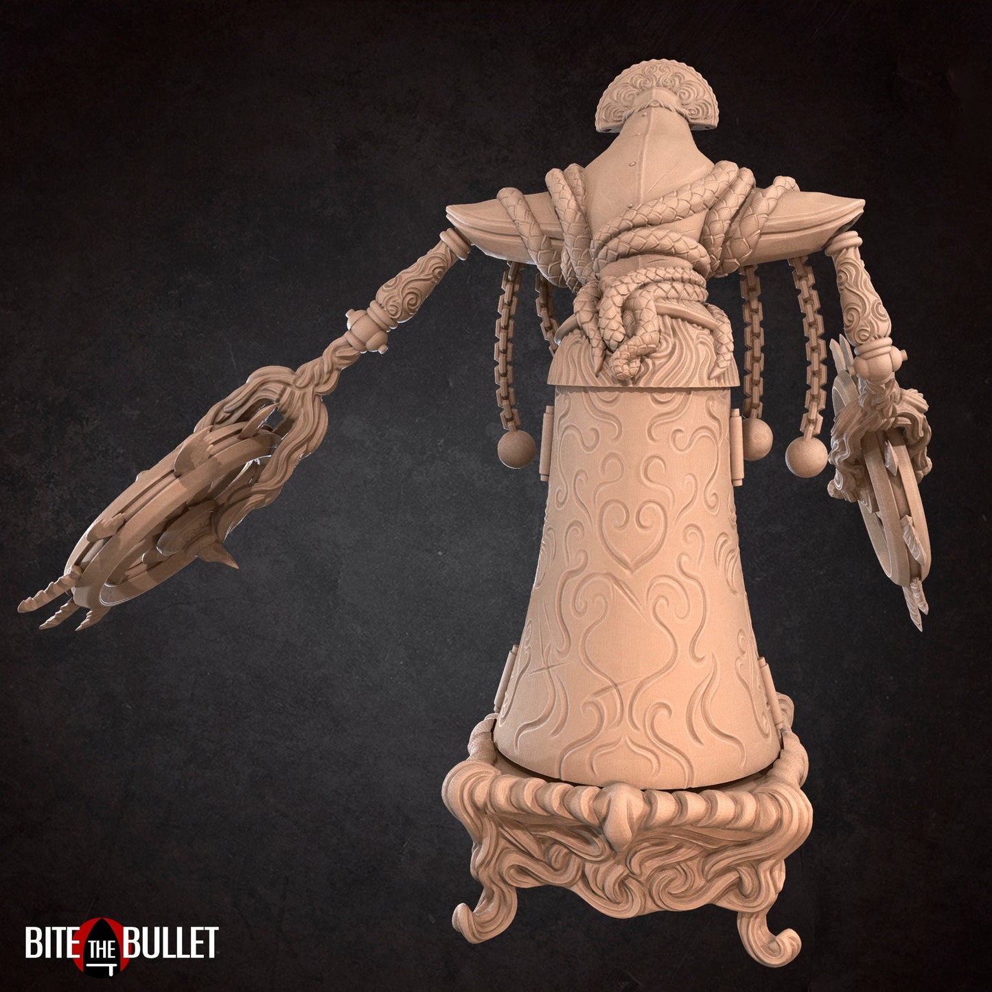 Iron Virgin | Bite The Bullet | 35mm Scale | Resin Printed Tabletop RPG Miniature Figures | DND | 5E
