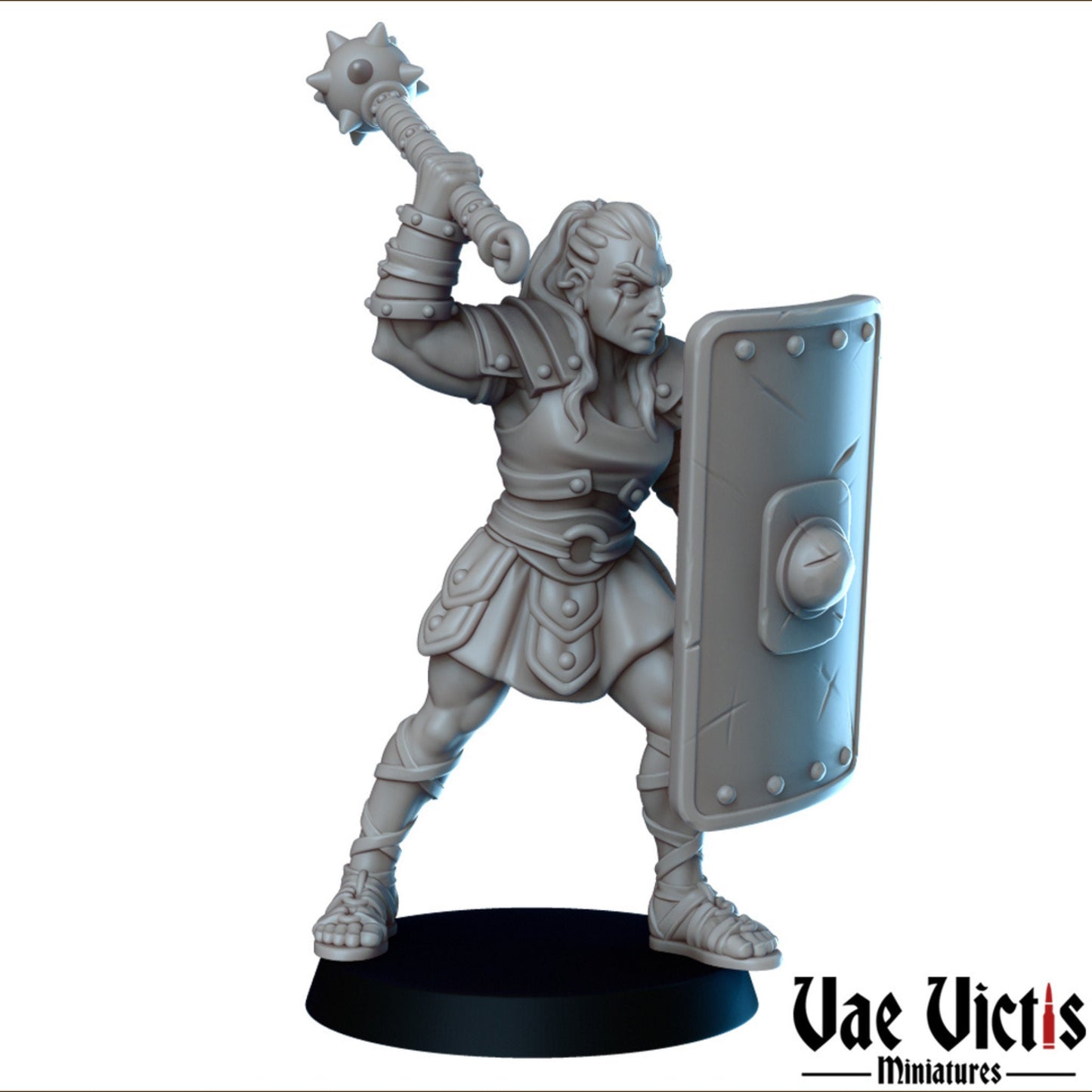 Gladiator Set | Vae Victis Miniatures | 32mm Scale Resin Printed Tabletop RPG Figures for Tabletop Roleplaying or Wargaming
