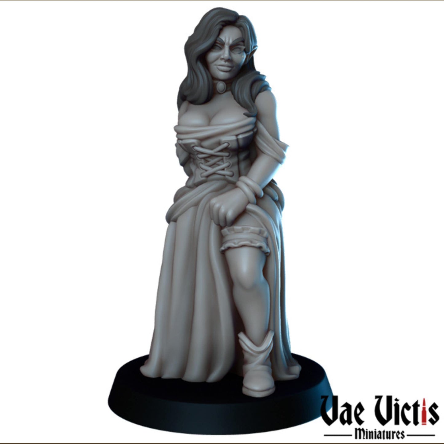 Underground Peoples Set | Vae Victis Miniatures | 32mm Scale Resin Printed Tabletop RPG Figures for Tabletop Roleplaying or Wargaming