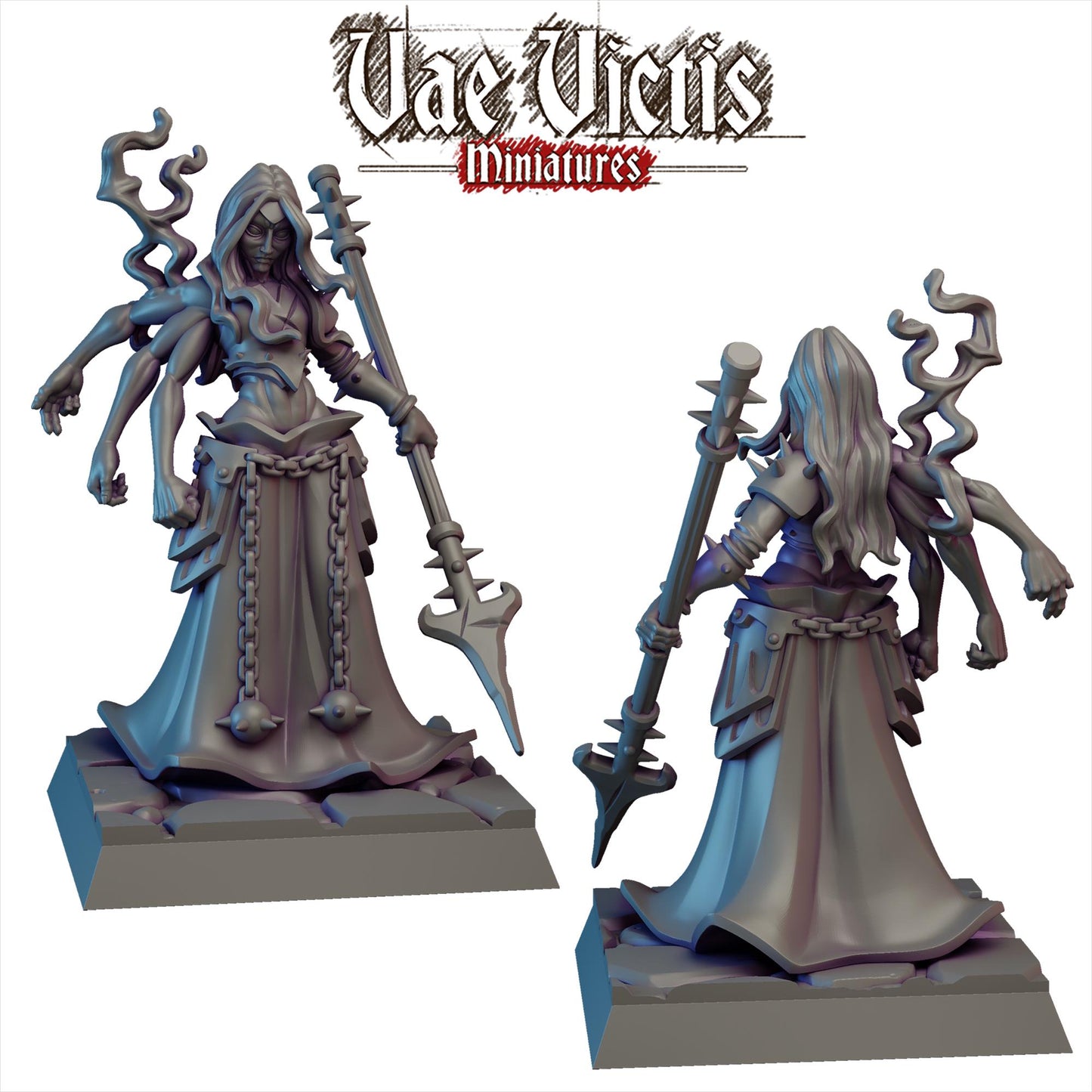 Possessed Matriarch | Vae Victis Miniatures | 32mm Scale Resin Printed Tabletop RPG Figures for Tabletop Roleplaying or Wargaming