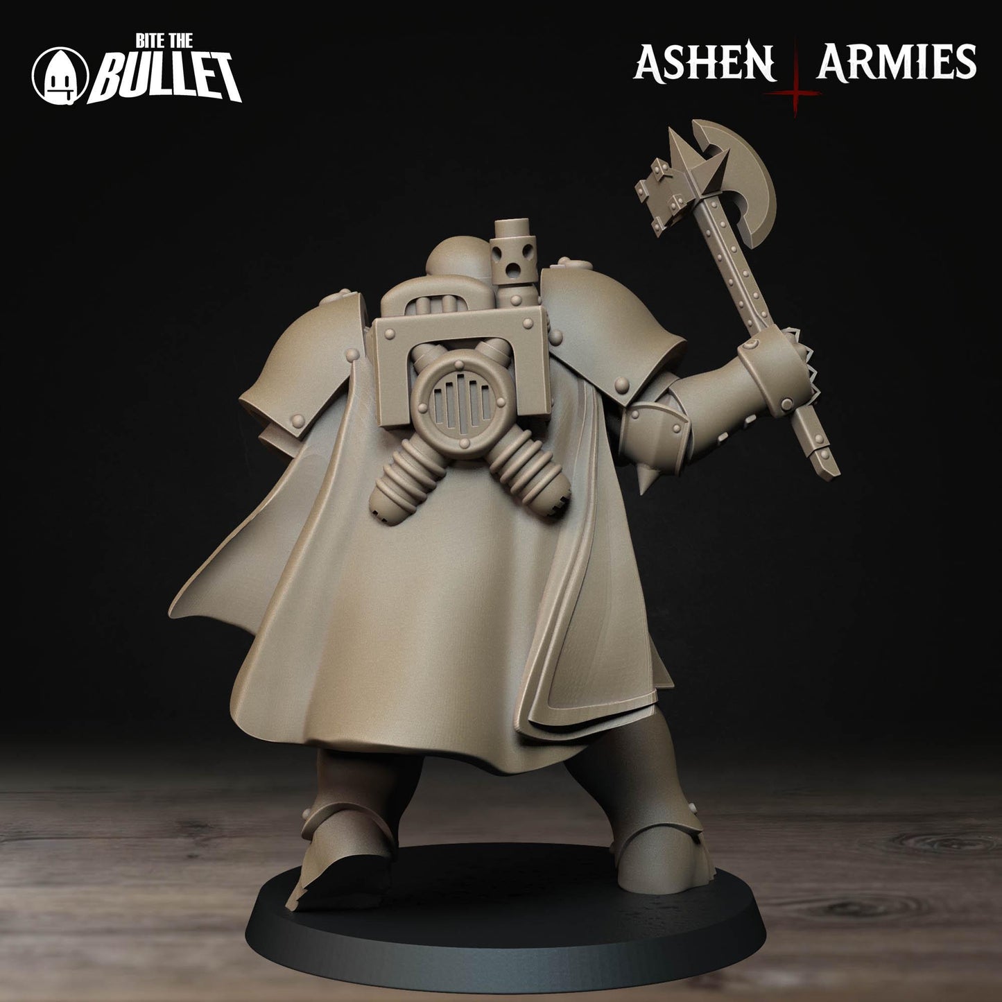 Heavy Infantry - Shotgun | Bullet Crusade: Sanctified Legion | Bite The Bullet | 35mm Scale | Resin Printed Tabletop RPG Miniature Figures