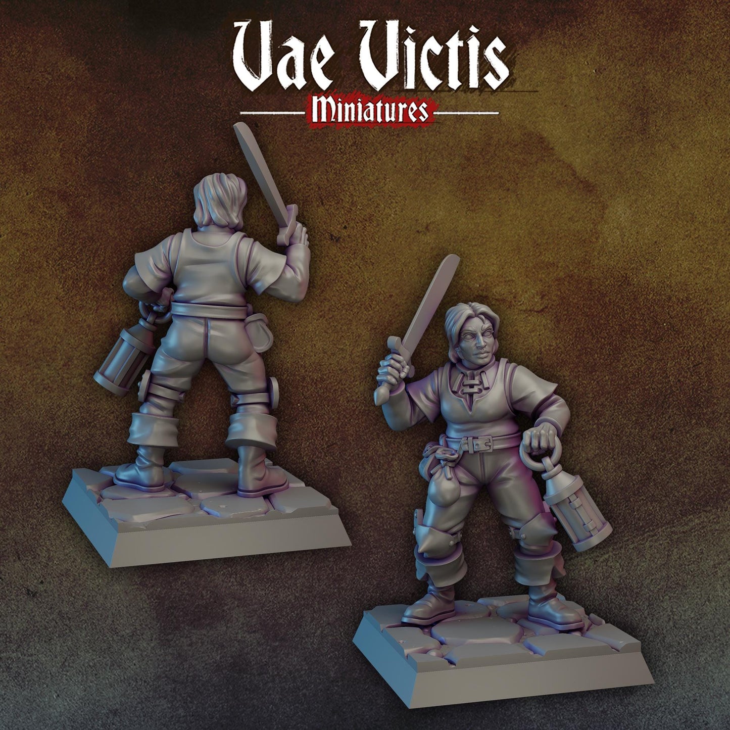 Blood And Gold Vol. 6 | Vae Victis Miniatures | 32mm Scale Resin Printed Tabletop RPG Figures for Tabletop Roleplaying or Wargaming