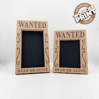 Wanted Poster Card Display