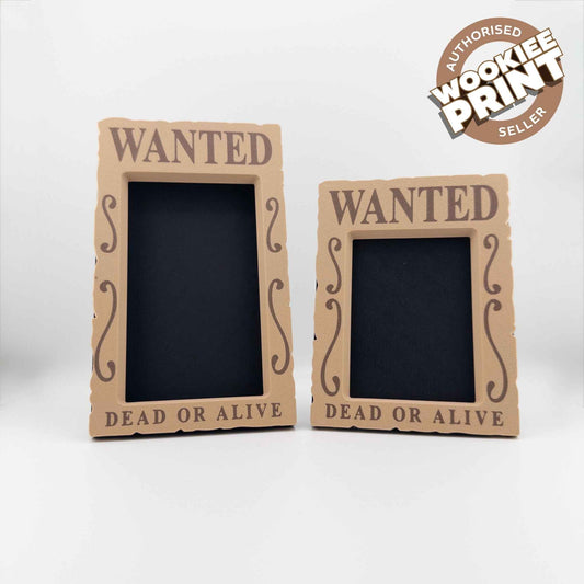 Wanted Poster Card Display