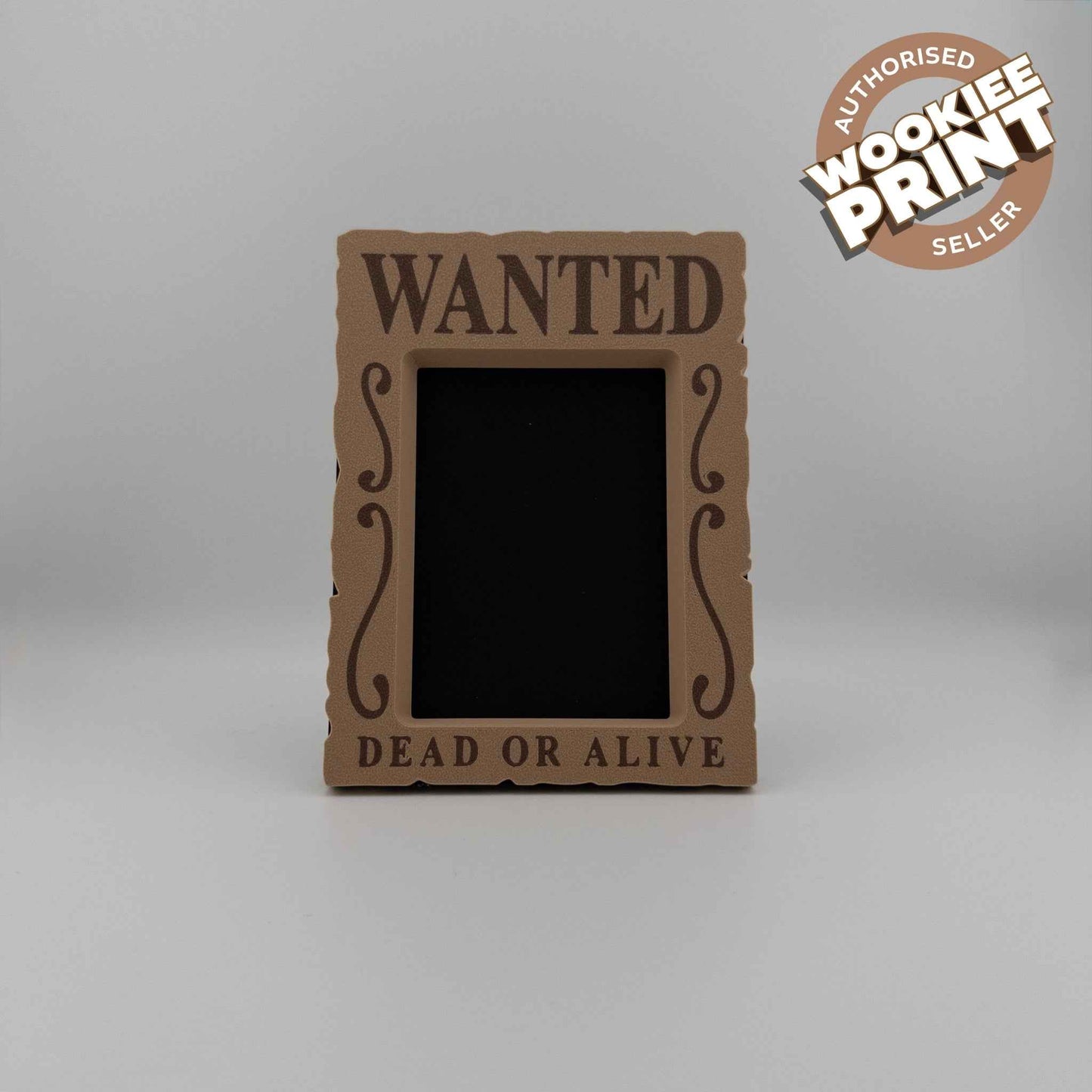Wanted Poster Card Display