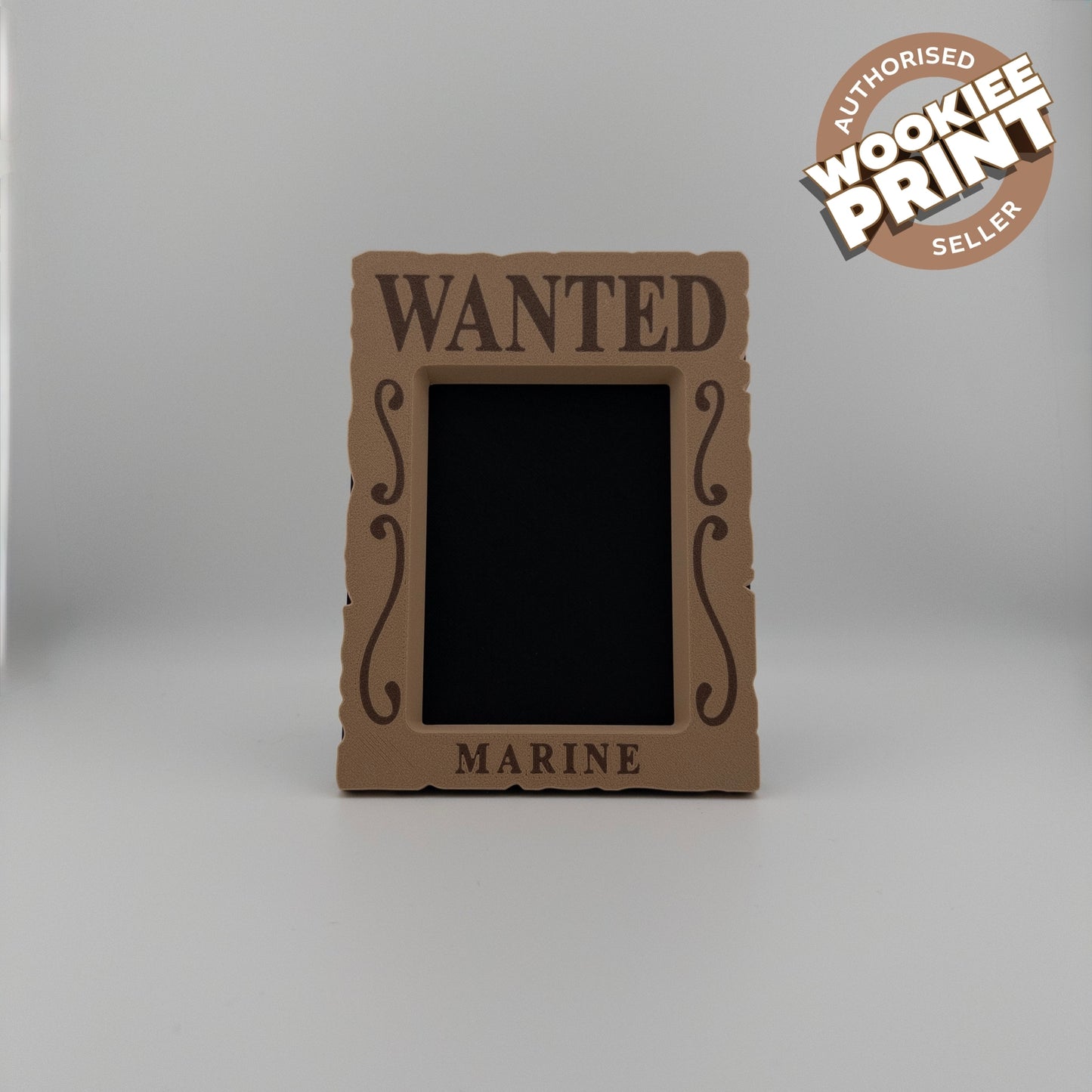 Wanted Poster Card Display
