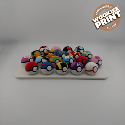 Pokeball Clicker Fidgets & Fidget Keychains