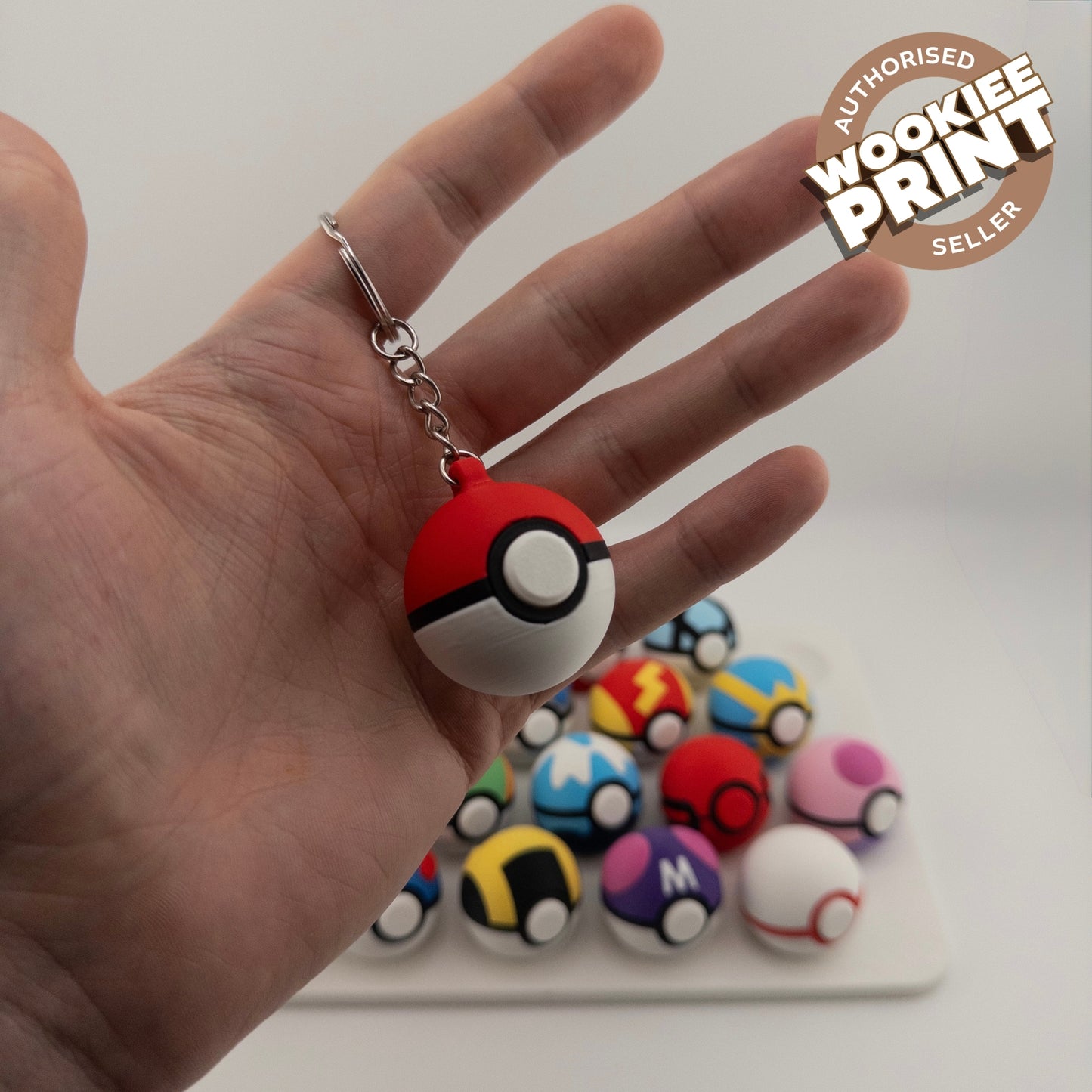 Pokeball Clicker Fidgets & Fidget Keychains