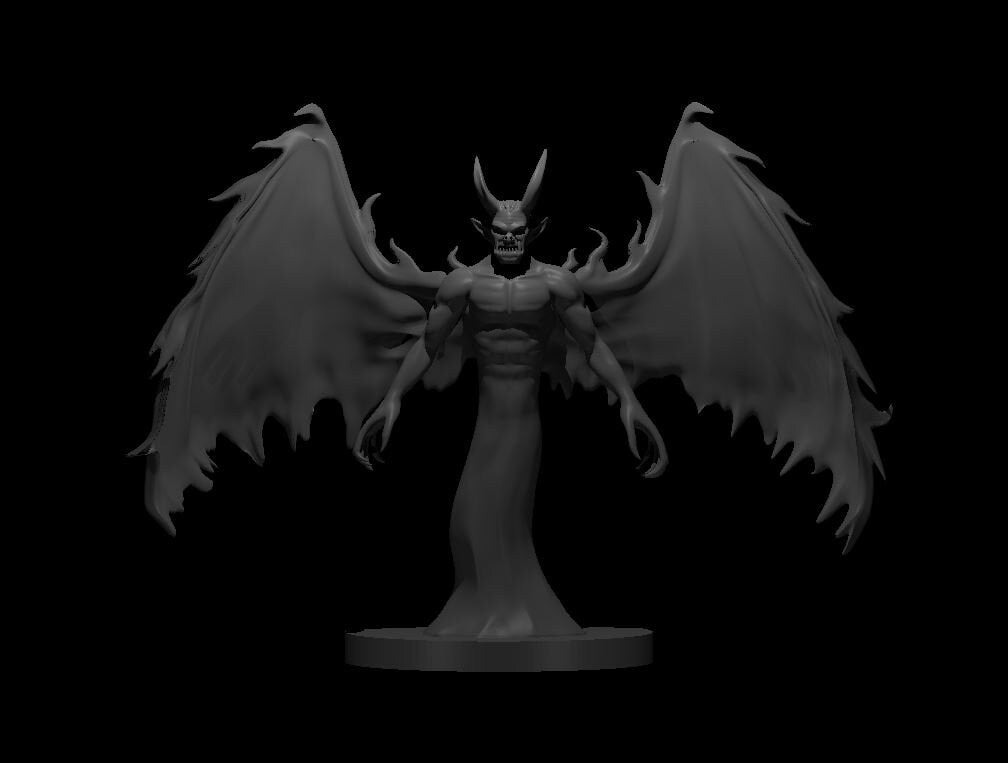 Shadow Demon | MZ4250 | Miniatures | 28mm Scale | Resin Printed Tabletop RPG Figures | DND | 5E