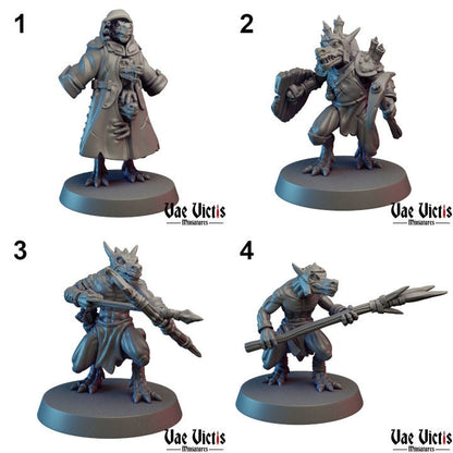 Kobold Set | Vae Victis Miniatures | 32mm Scale | Resin Printed Tabletop RPG Figures | DND | 5E