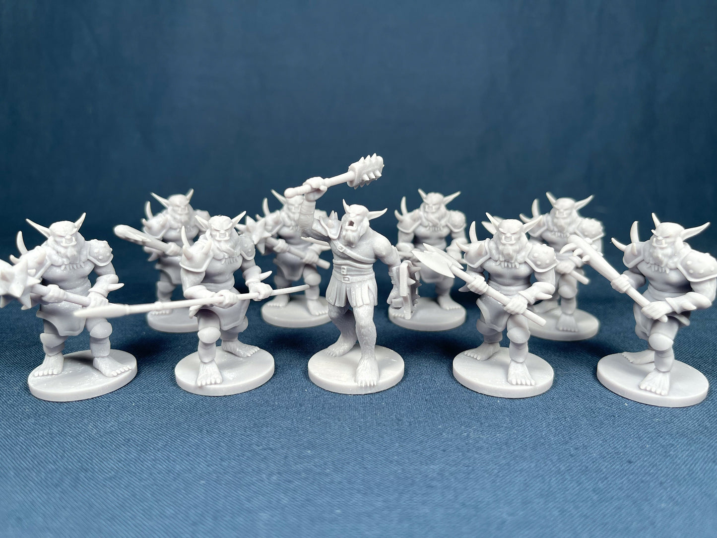 Bugbear Set (9 Minis) | MZ4250 | Miniatures | 28mm Scale | Resin Printed Tabletop RPG Figures | DND | 5E