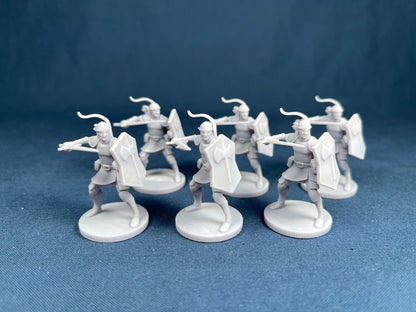 Hobgoblin Set (8 Minis) | MZ4250 | Miniatures | 28mm Scale | Resin Printed Tabletop RPG Figures | DND | 5E