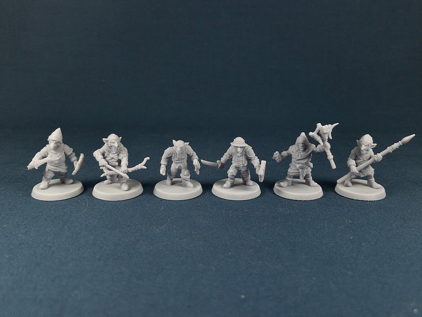 Goblin Soldier Set | Vae Victis Miniatures | 32mm Scale | Resin Printed Tabletop RPG Figures | DND | 5E