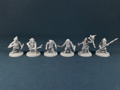 Goblin Soldier Set | Vae Victis Miniatures | 32mm Scale | Resin Printed Tabletop RPG Figures | DND | 5E