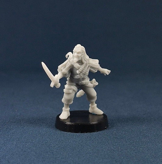 Sword Mercenary | Vae Victis Miniatures | 32mm Scale | Resin Printed Tabletop RPG Figures | DND | 5E