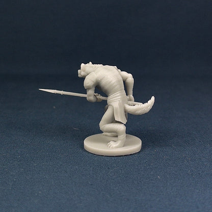 Gnoll | MZ4250 | Miniatures | 28mm Scale | Resin Printed Tabletop RPG Figures | DND | 5E