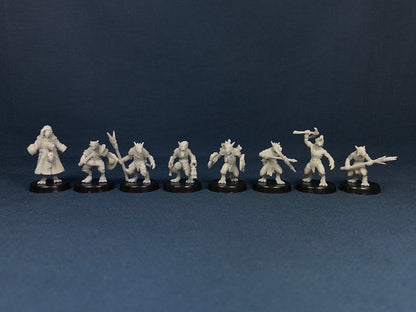 Kobold Set | Vae Victis Miniatures | 32mm Scale | Resin Printed Tabletop RPG Figures | DND | 5E