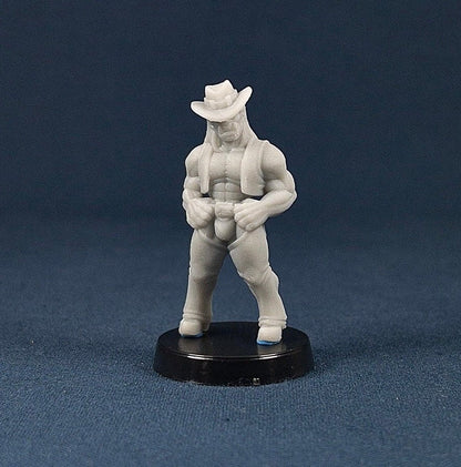 Orc Cowboy | Bae Victis | Vae Victis Miniatures | 32mm Scale | Monster | Resin Printed Tabletop RPG Figures | DND | 5E