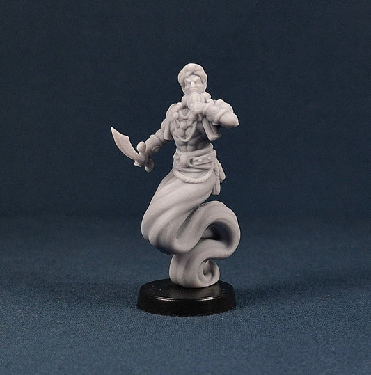 Djinn | Vae Victis Miniatures | 32mm Scale | Genie | Resin Printed Tabletop RPG Figures | DND | 5E
