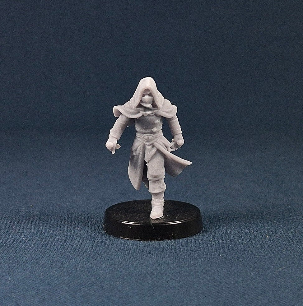 Dark Rogue | Vae Victis Miniatures | 32mm Scale | | Cultist | Resin Printed Tabletop RPG Figures | DND | 5E