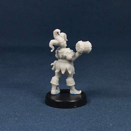 Jester | Bae Victis | Vae Victis Miniatures | 32mm Scale | Harlequin | Resin Printed Tabletop RPG Figures | DND | 5E