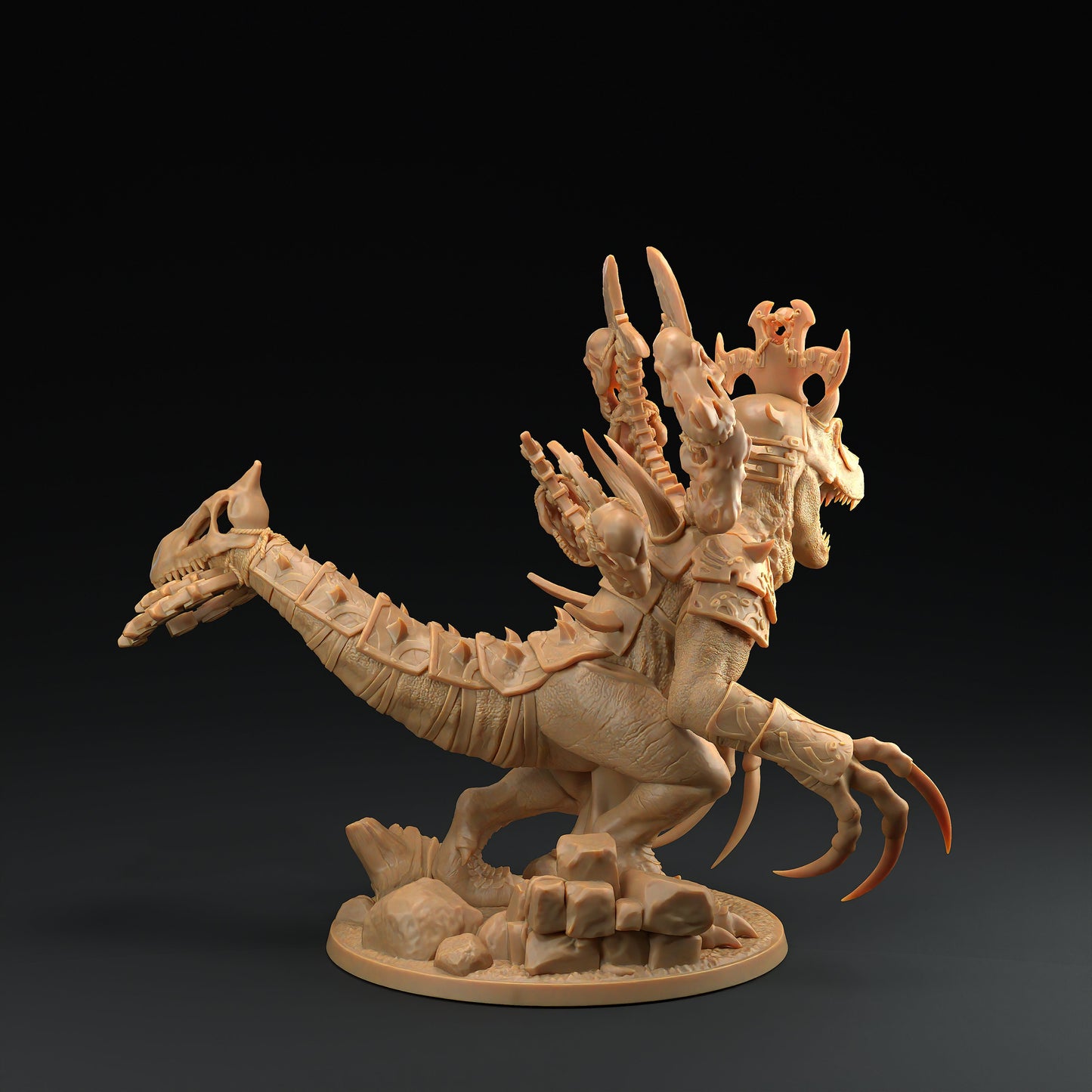 God of Death | Dragon Trappers Lodge | One Page Rules | 32mm | Resin Printed Tabletop RPG Figures | DND | 5E | Dinosaur