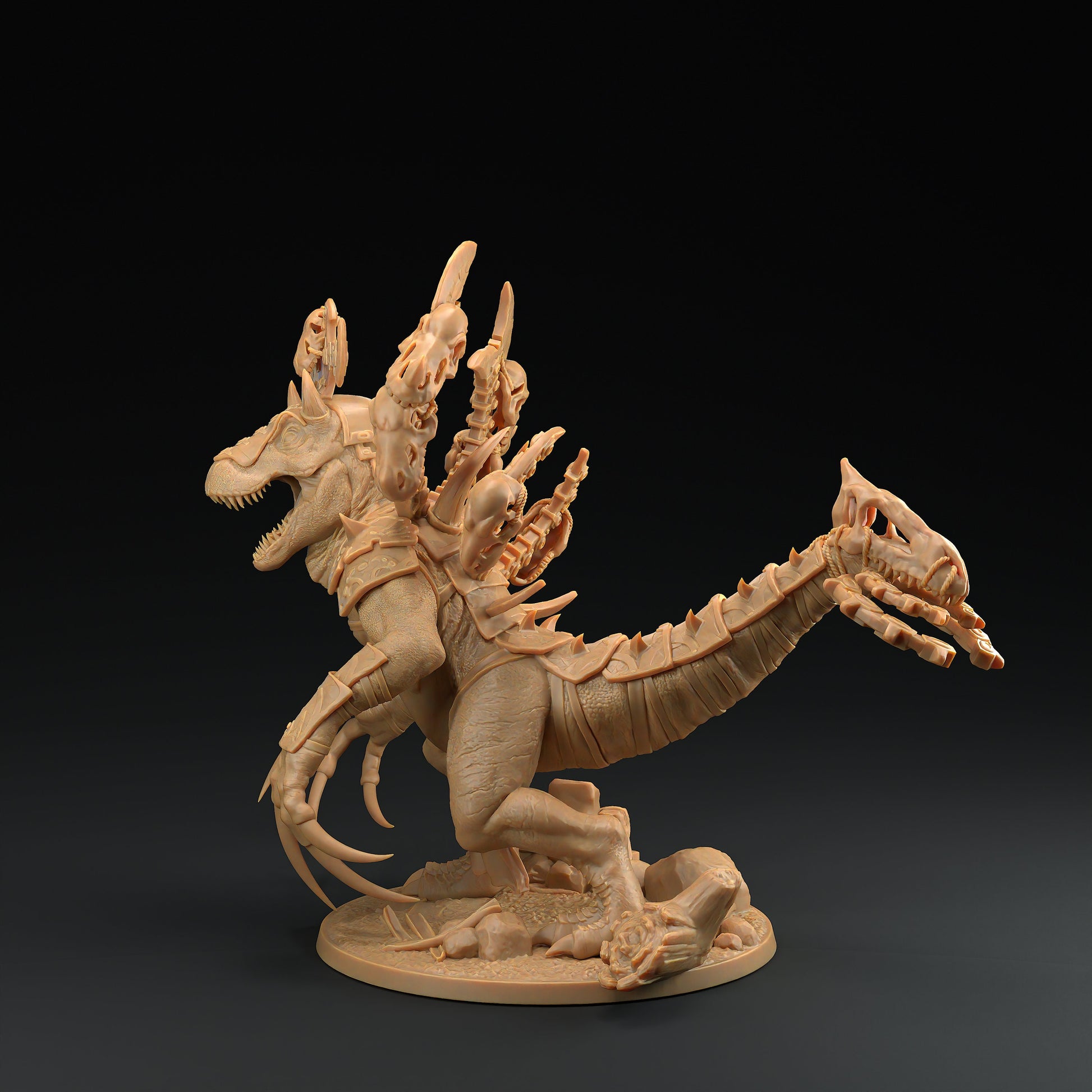 God of Death | Dragon Trappers Lodge | One Page Rules | 32mm | Resin Printed Tabletop RPG Figures | DND | 5E | Dinosaur