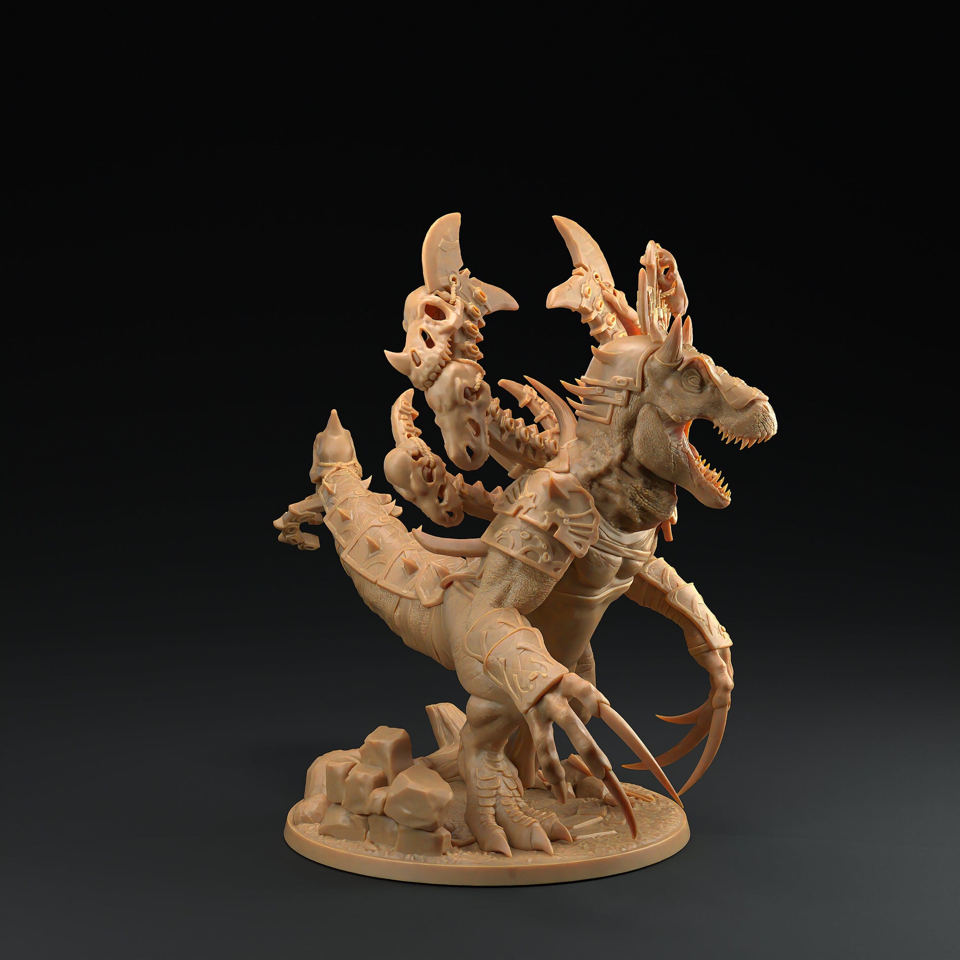 God of Death | Dragon Trappers Lodge | One Page Rules | 32mm | Resin Printed Tabletop RPG Figures | DND | 5E | Dinosaur