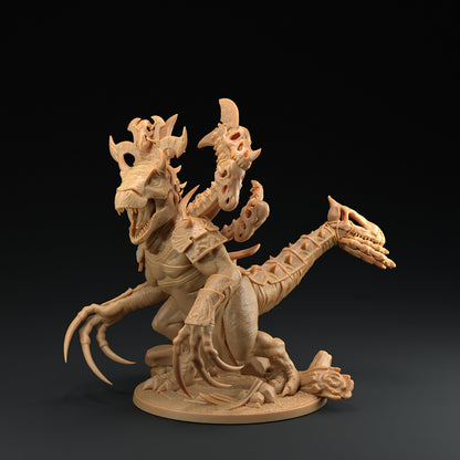God of Death | Dragon Trappers Lodge | One Page Rules | 32mm | Resin Printed Tabletop RPG Figures | DND | 5E | Dinosaur