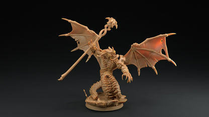 Abyssal Fiendblood Blasphemers | Dragon Trappers Lodge | Fiends of Incandriox | 32mm | Resin Printed Tabletop RPG Figures | DND | 5E