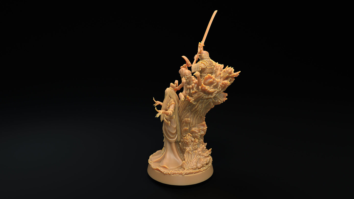 Quen Shi, The River Witch | Dragon Trappers Lodge | One Page Rules | 32mm | Resin Printed Tabletop RPG Figures | DND | 5E