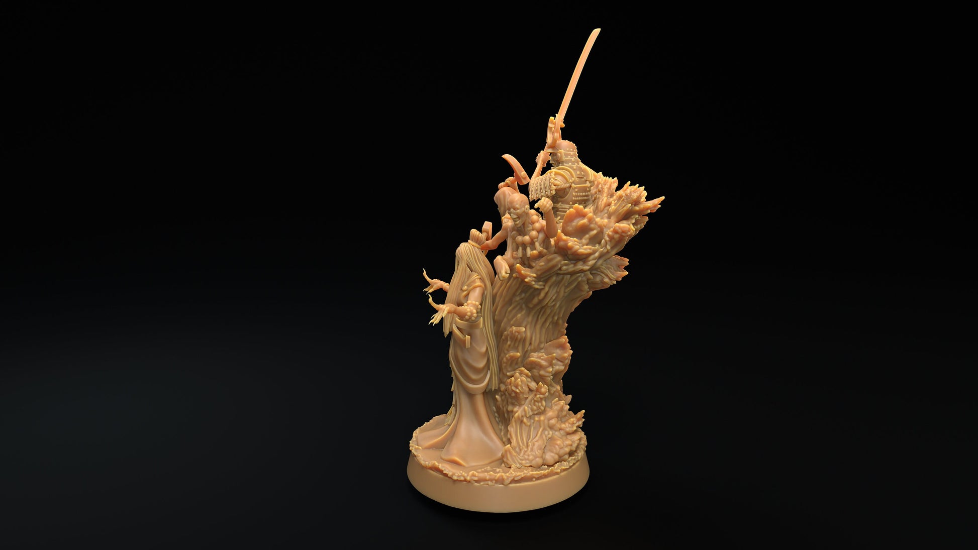 Quen Shi, The River Witch | Dragon Trappers Lodge | One Page Rules | 32mm | Resin Printed Tabletop RPG Figures | DND | 5E
