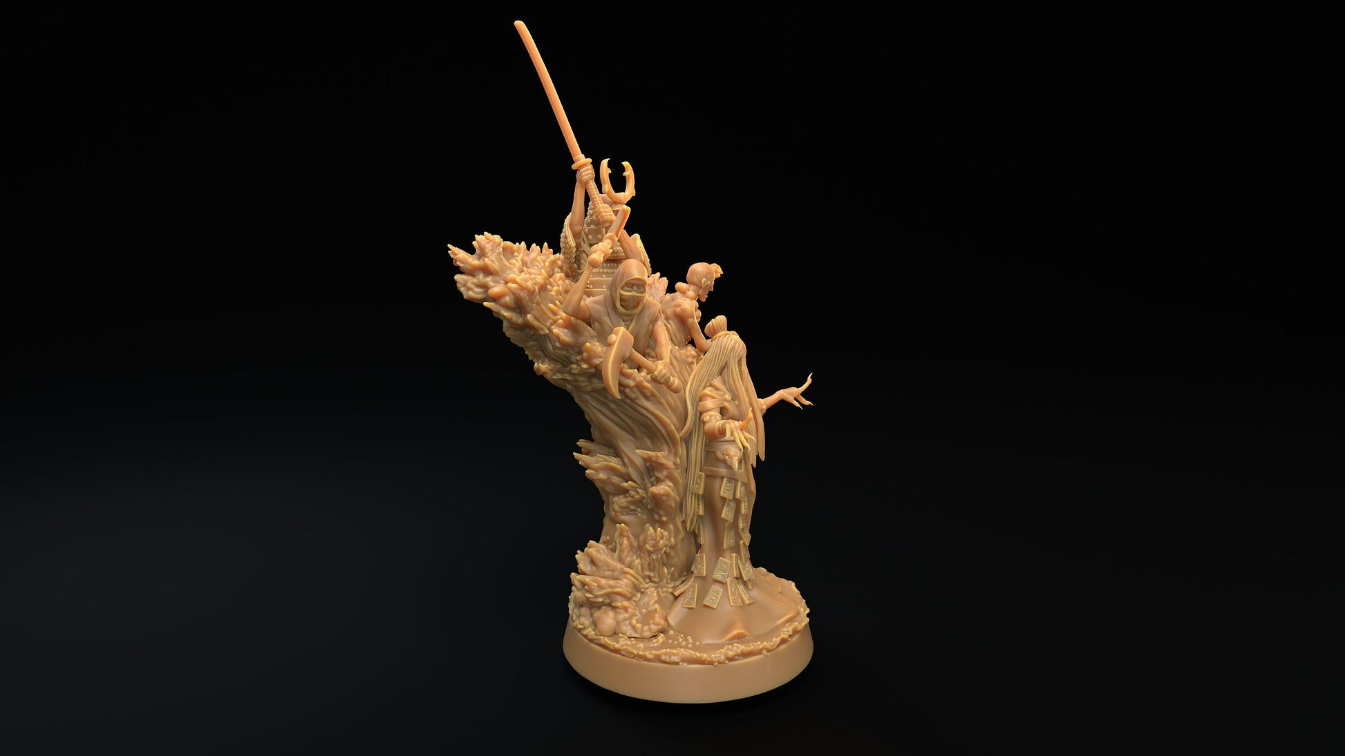 Quen Shi, The River Witch | Dragon Trappers Lodge | One Page Rules | 32mm | Resin Printed Tabletop RPG Figures | DND | 5E