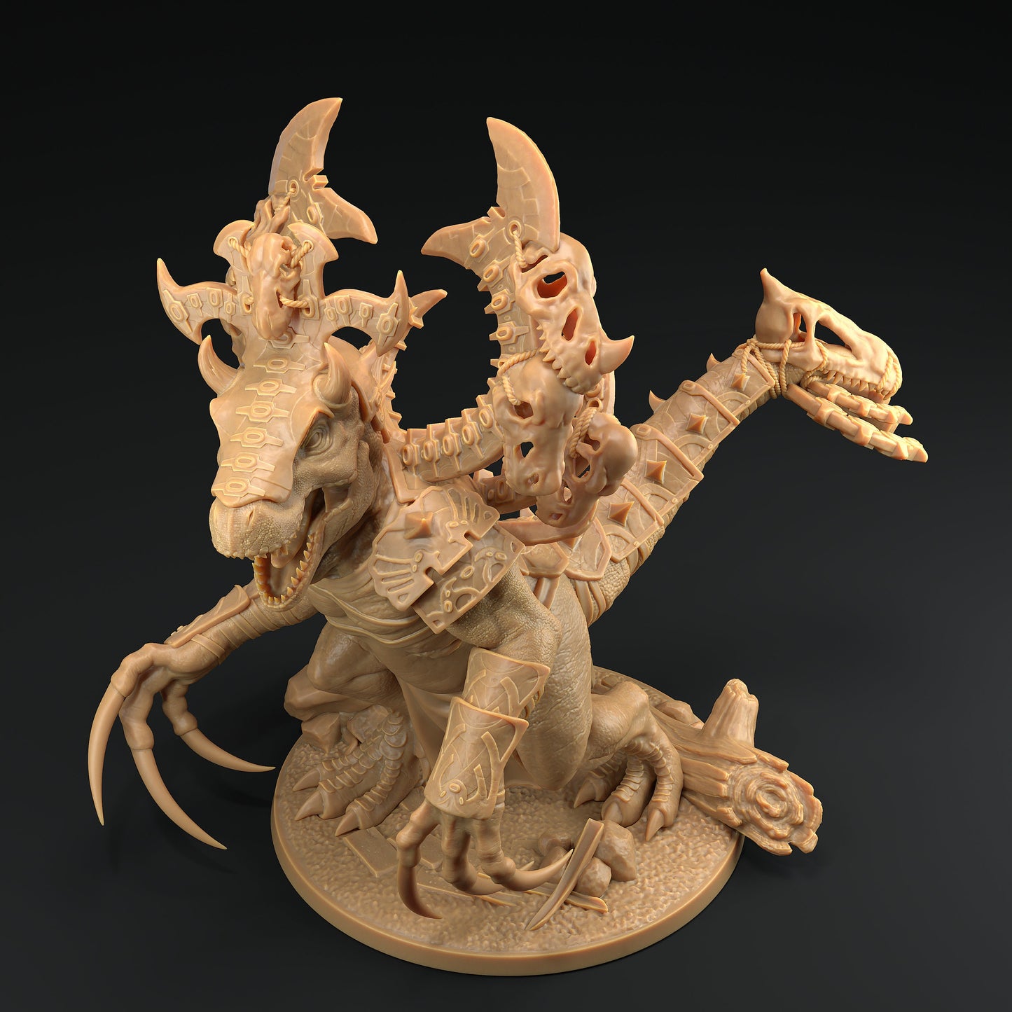 God of Death | Dragon Trappers Lodge | One Page Rules | 32mm | Resin Printed Tabletop RPG Figures | DND | 5E | Dinosaur