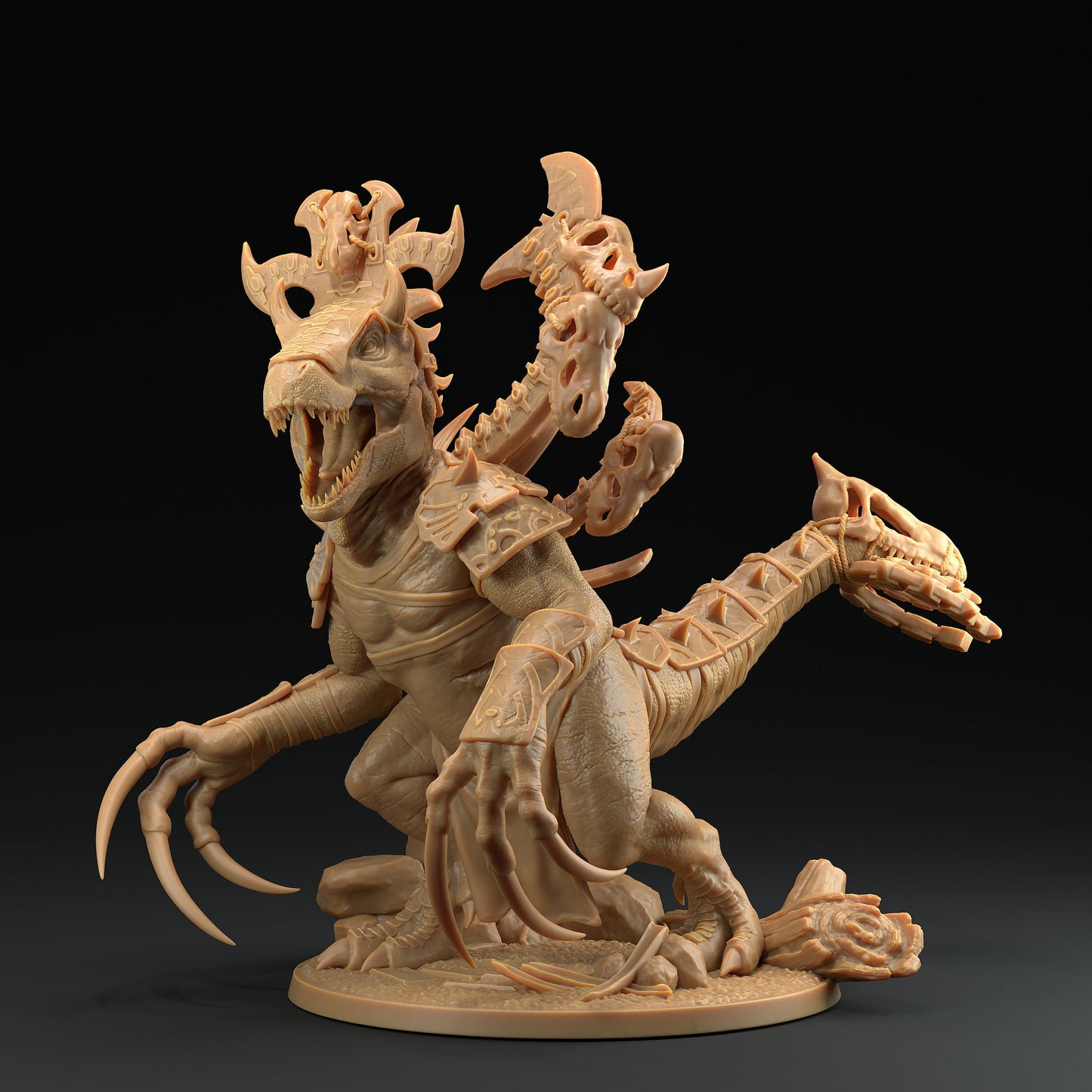 God of Death | Dragon Trappers Lodge | One Page Rules | 32mm | Resin Printed Tabletop RPG Figures | DND | 5E | Dinosaur