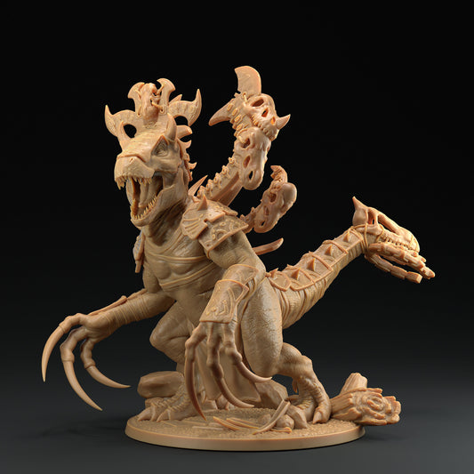 God of Death | Dragon Trappers Lodge | One Page Rules | 32mm | Resin Printed Tabletop RPG Figures | DND | 5E | Dinosaur