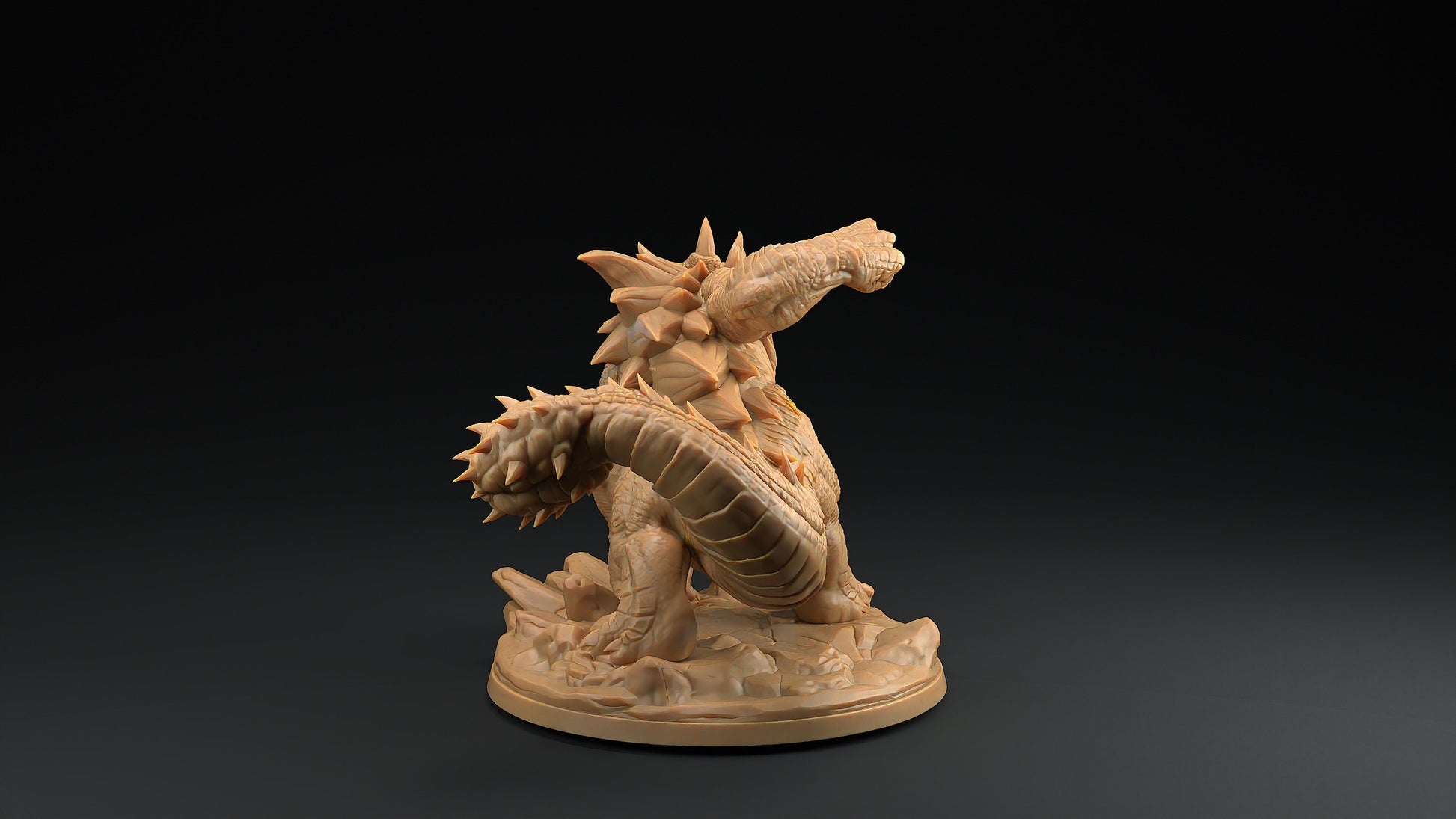 Tricerahulk | Dragon Trappers Lodge | One Page Rules | 32mm | Resin Printed Tabletop RPG Figures | DND | 5E | Dinosaur