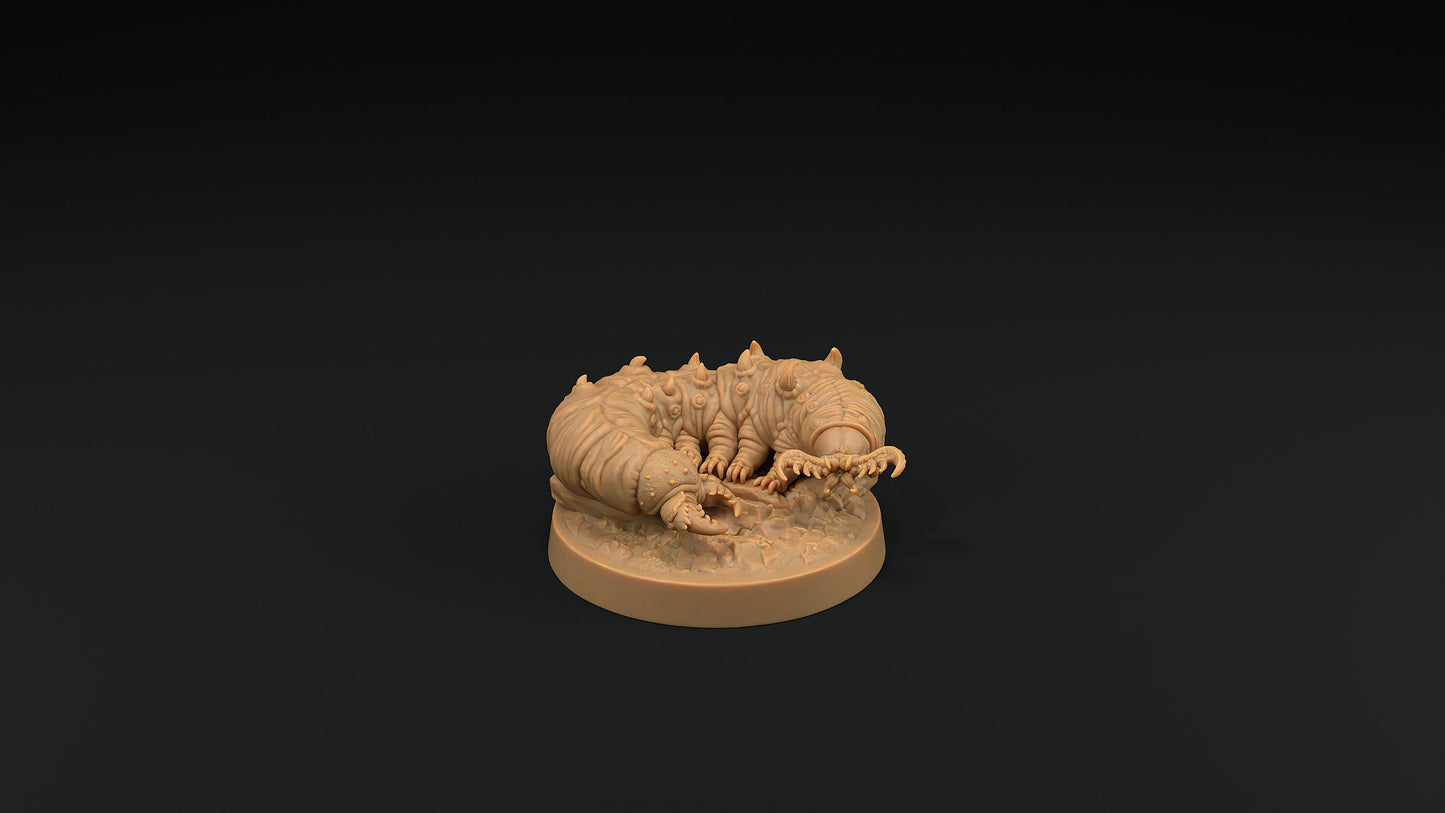 Dragon Worms | Dragon Trappers Lodge | Monster | One Page Rules | 32mm | Resin Printed Tabletop RPG Figures | DND | 5E |