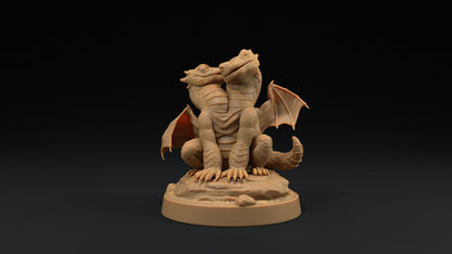 Viperwing Wyrmling | Dragon Trappers Lodge | Monster | One Page Rules | 32mm | Resin Printed Tabletop RPG Figures | DND | 5E |