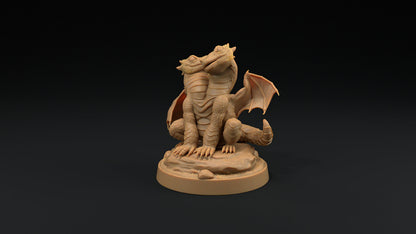 Viperwing Wyrmling | Dragon Trappers Lodge | Monster | One Page Rules | 32mm | Resin Printed Tabletop RPG Figures | DND | 5E |