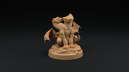Viperwing Wyrmling | Dragon Trappers Lodge | Monster | One Page Rules | 32mm | Resin Printed Tabletop RPG Figures | DND | 5E |