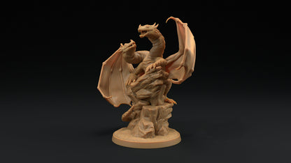 Young Viperwing | Dragon Trappers Lodge | Monster | One Page Rules | 32mm | Resin Printed Tabletop RPG Figures | DND | 5E |