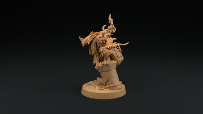 Desecrator | Dragon Trappers Lodge | Demon | Devil | One Page Rules | 32mm | Resin Printed Tabletop RPG Figures | DND | 5E |