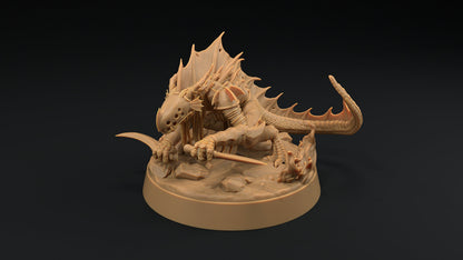 Shadow Wyrm Dagger | Dragon Trappers Lodge | Demon | Devil | One Page Rules | 32mm | Resin Printed Tabletop RPG Figures | DND | 5E |