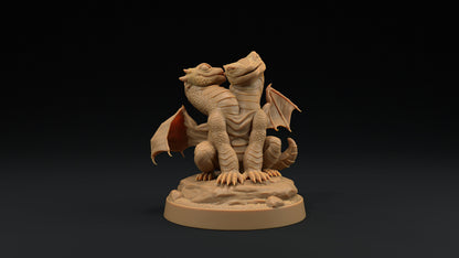 Viperwing Wyrmling | Dragon Trappers Lodge | Monster | One Page Rules | 32mm | Resin Printed Tabletop RPG Figures | DND | 5E |