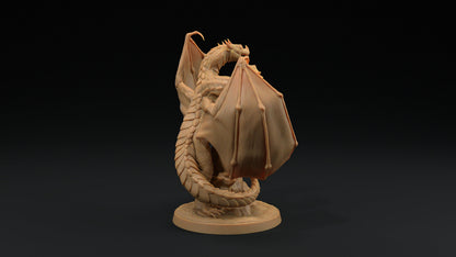 Young Viperwing | Dragon Trappers Lodge | Monster | One Page Rules | 32mm | Resin Printed Tabletop RPG Figures | DND | 5E |