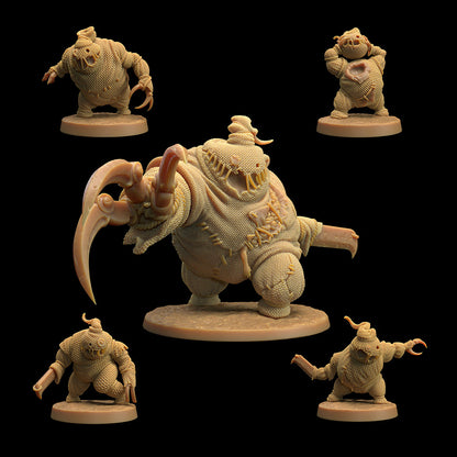 Burlap Monsters | Dragon Trappers Lodge | Minions | One Page Rules | 32mm | Resin Printed Tabletop RPG Figures | DND | 5E | Halloween