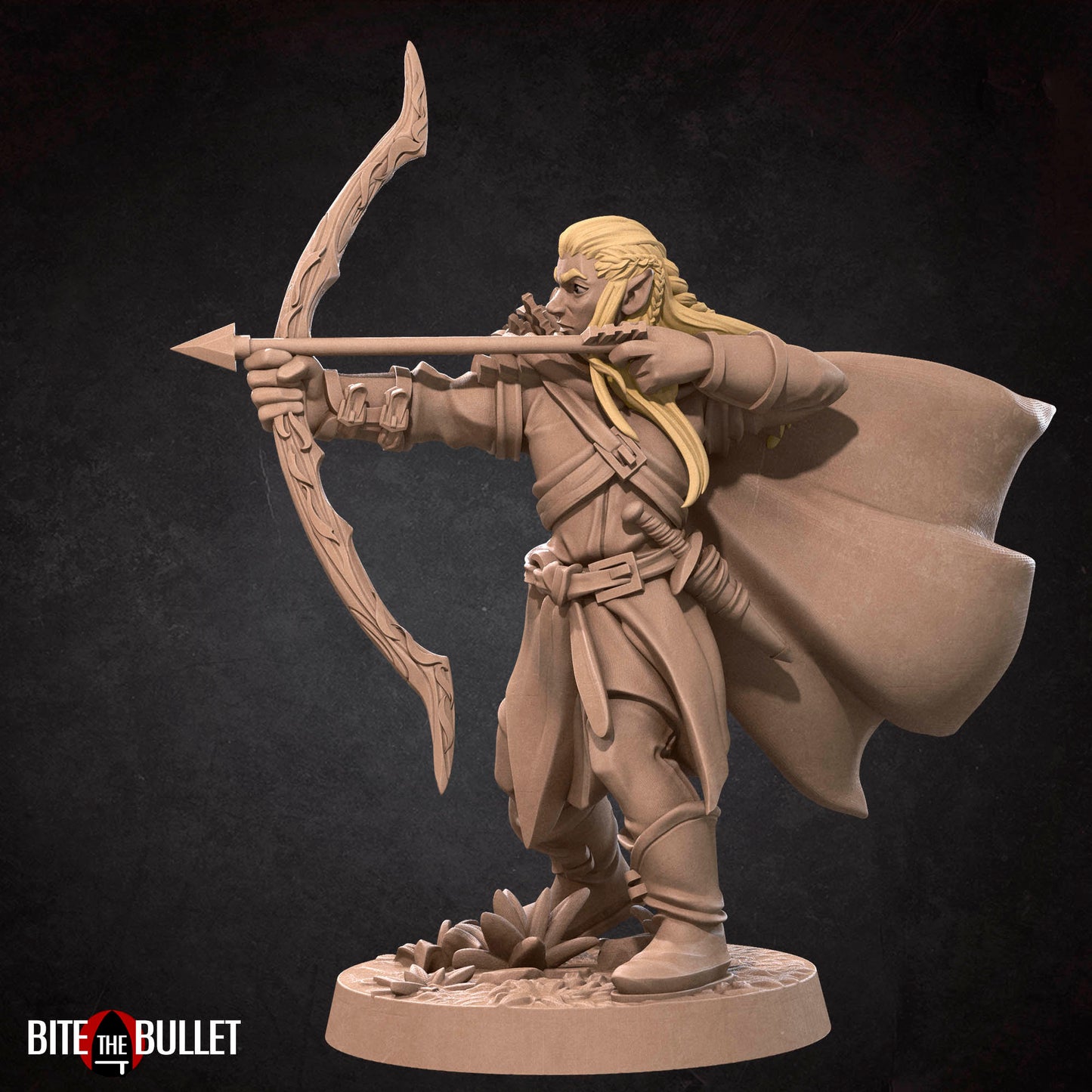 Elf Explorer | Bite The Bullet | 35mm Scale | Resin Printed Tabletop RPG Miniature Figures | DND | 5E