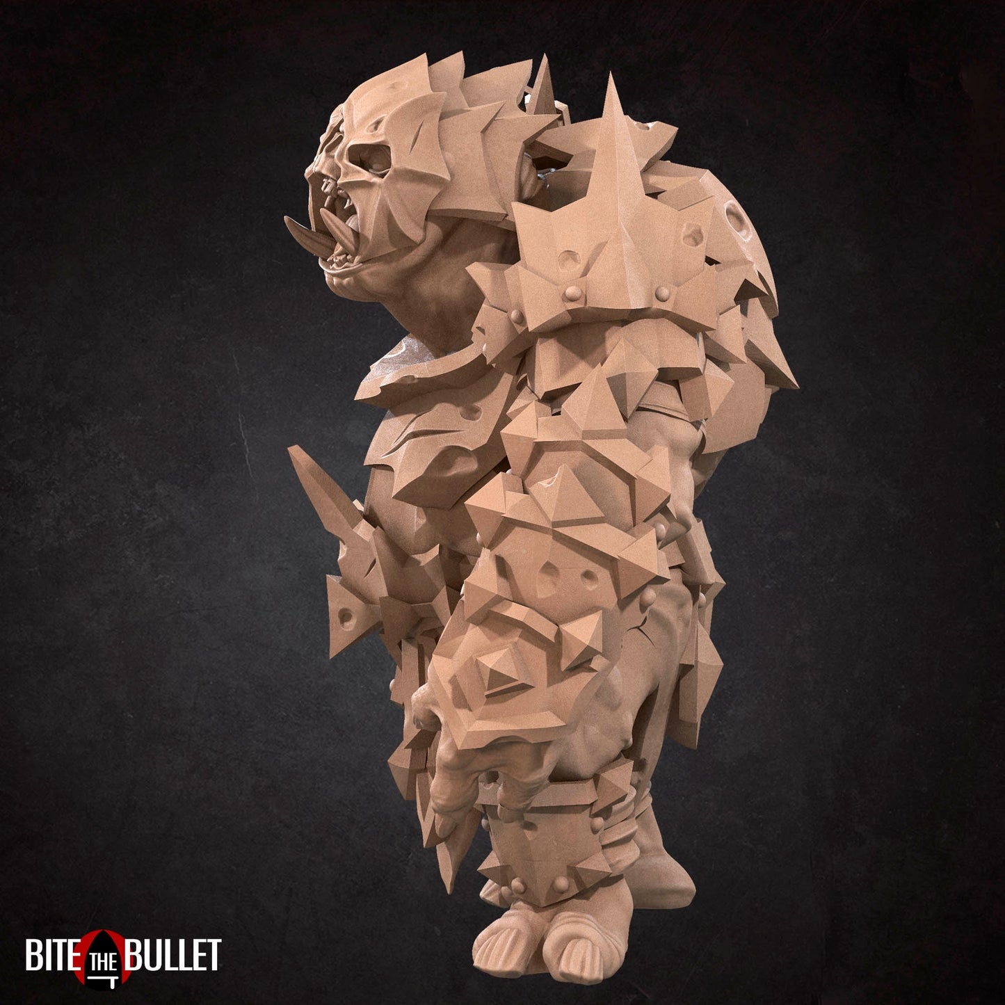 Battle Troll | Bite The Bullet | 35mm Scale | Resin Printed Tabletop RPG Miniature Figures | DND | 5E